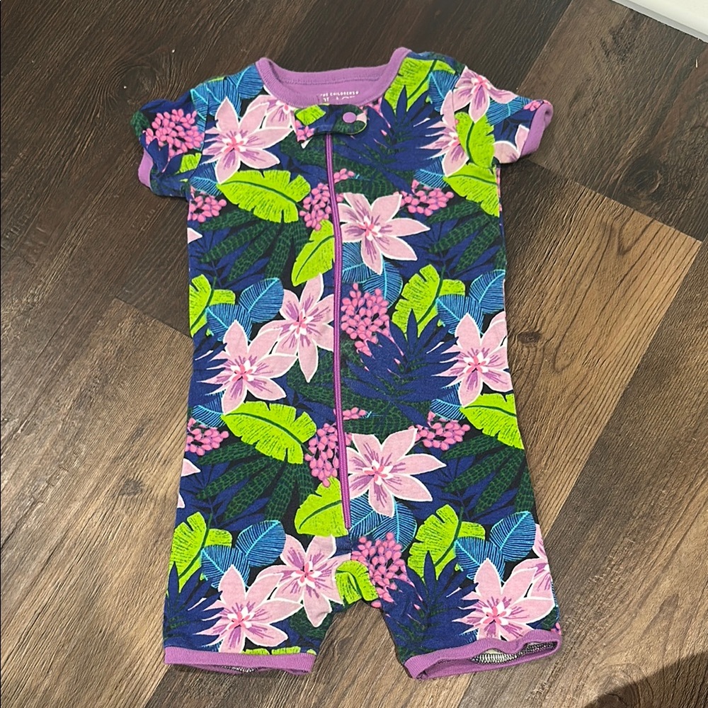 5 for $20 || 18-24mos Floral Tropical Baby Romper